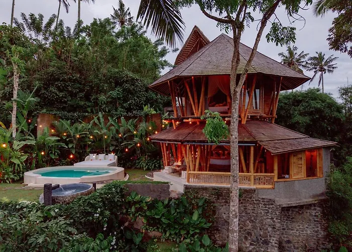 Makerti Bali - Sanctuary Bamboo House * Selat