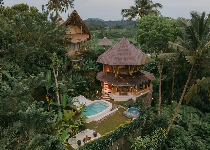 فيلة Makerti Bali - Sanctuary Bamboo House