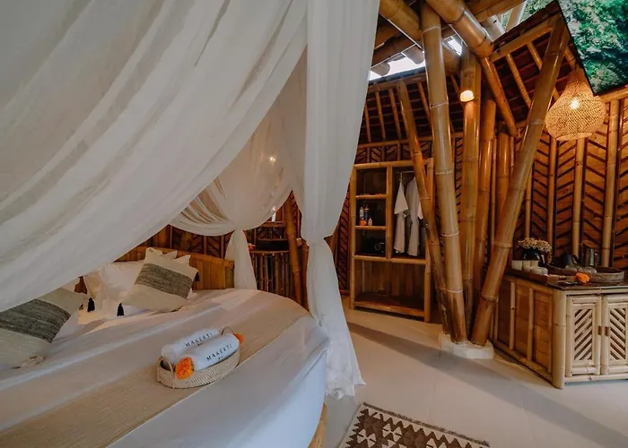 别墅 Makerti Bali - Sanctuary Bamboo House *