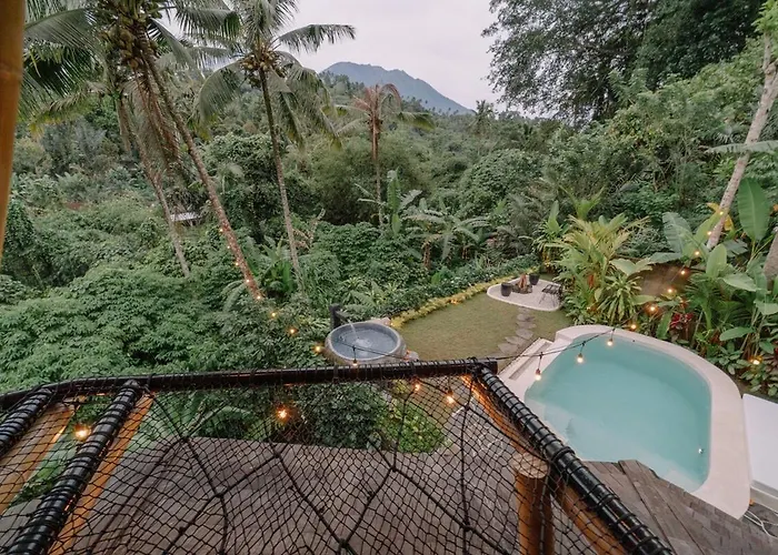 فيلة Makerti Bali - Sanctuary Bamboo House Selat