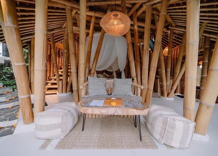 别墅 Makerti Bali - Sanctuary Bamboo House Selat
