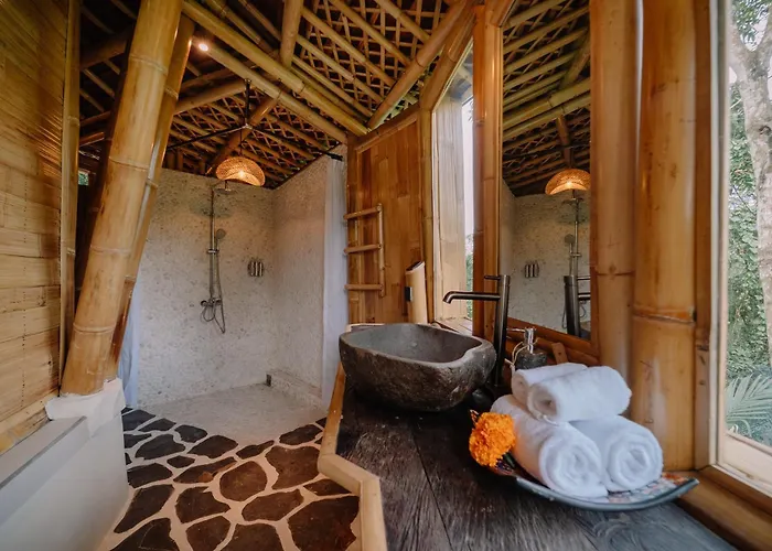 别墅 Makerti Bali - Sanctuary Bamboo House *